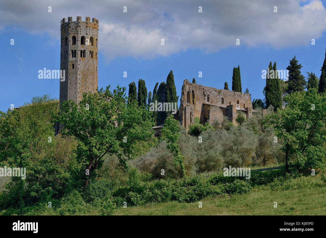 Abbazia, Orvieto Stockfoto