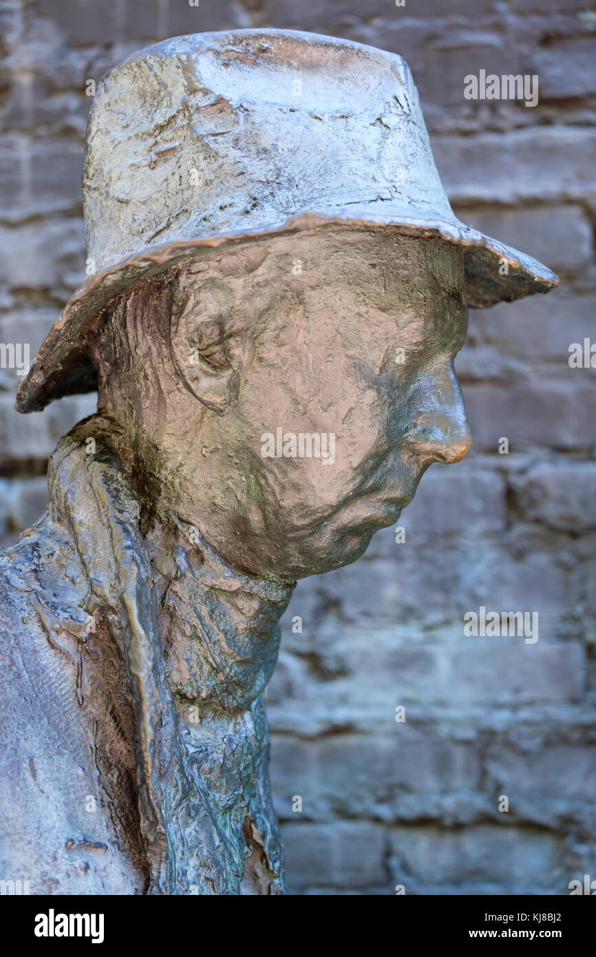 Detail von Brot, von George Segal, Zimmer 2 von Franklin Delano Roosevelt Memorial, FDR Memorial, Washington, D.C., Vereinigte Staaten von Amerika, USA. Stockfoto