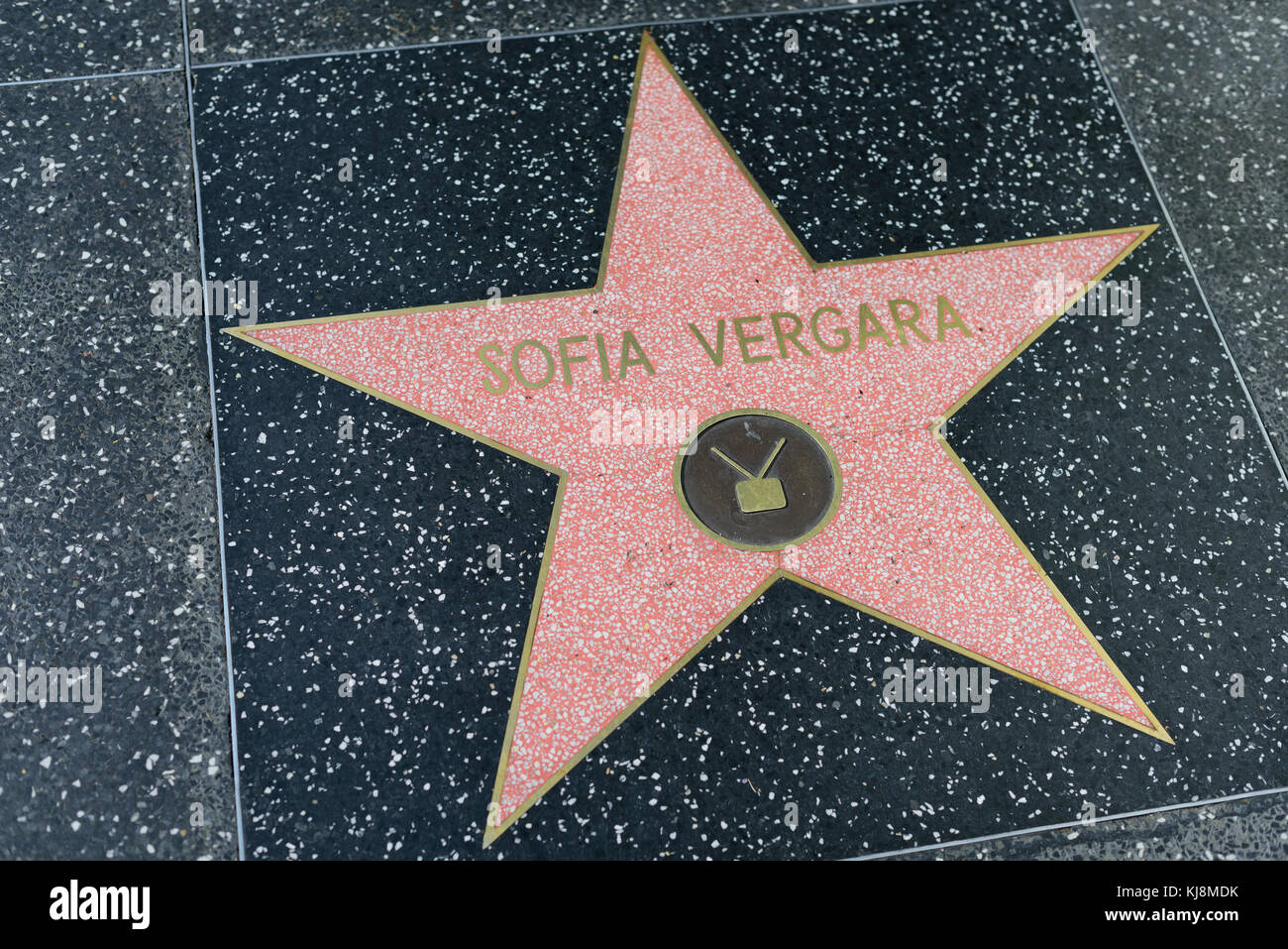 HOLLYWOOD, CA - DEZEMBER 06: Sofia Vergara Star auf dem Hollywood Walk of Fame in Hollywood, Kalifornien am 6. Dezember 2016. Stockfoto