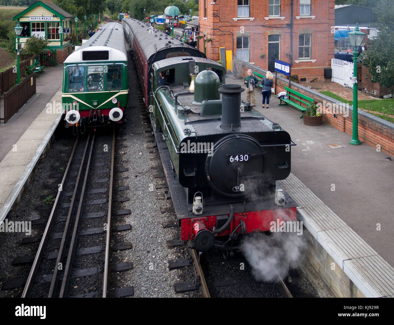Epping Ongar Railway Stockfoto
