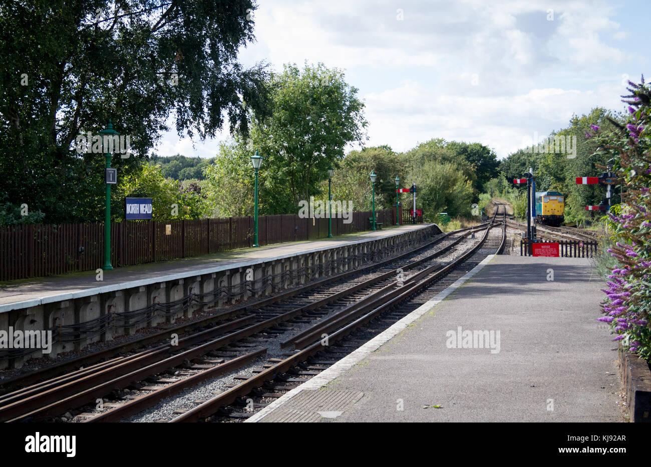 Epping Ongar Railway Stockfoto
