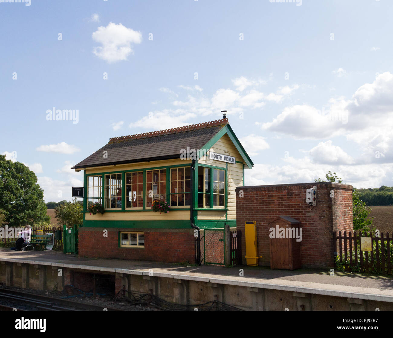Epping Ongar Railway Stockfoto