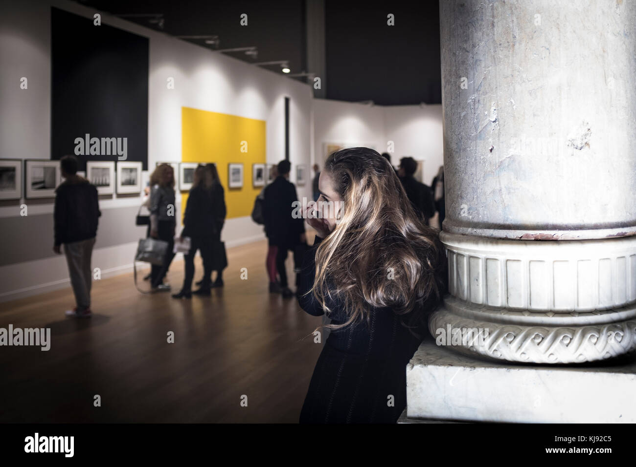 Junge Frau von Paris Photo Stockfoto