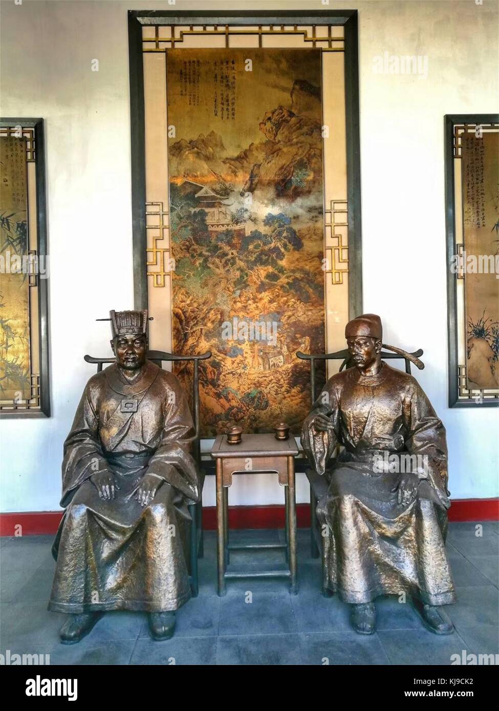 Yueyang, Yueyang, China. November 2017. Der Yueyang Tower ist ein alter chinesischer Turm in Yueyang, der Provinz Hunan im Zentrum Chinas, am Ufer des Dongting-Sees. Neben dem Pavillon von Prinz Teng und dem Gelben Kranturm ist er einer der drei Großen Türme von Jiangnan. Quelle: SIPA Asia/ZUMA Wire/Alamy Live News Stockfoto