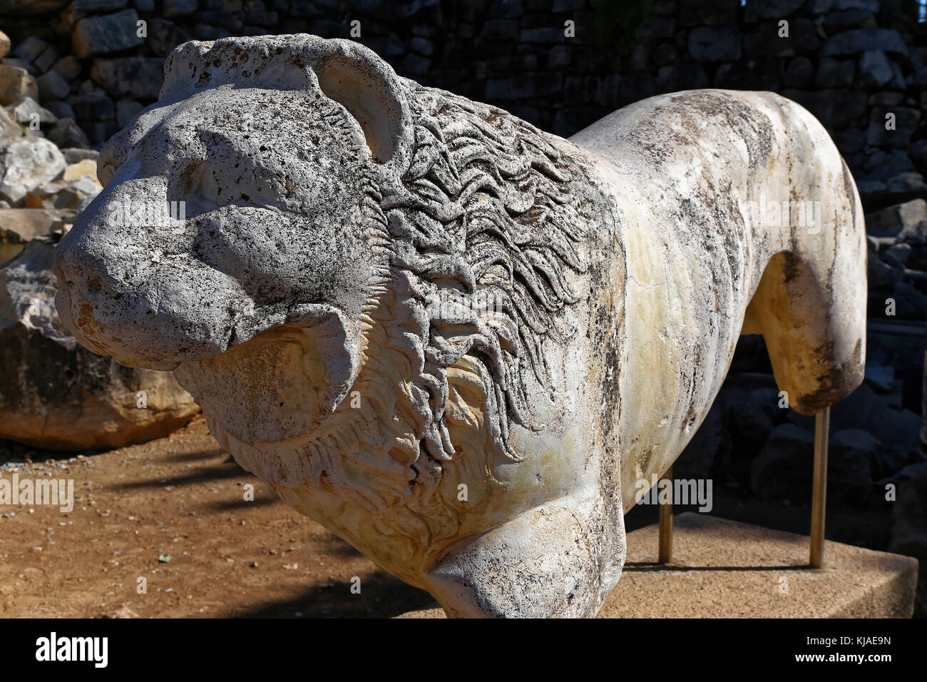 Tempel des Apollo, Didim, Türkei ruiniert Stockfoto