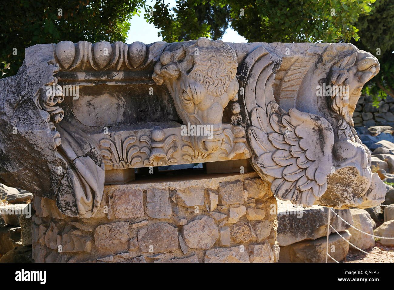 Tempel des Apollo, Didim, Türkei ruiniert Stockfoto