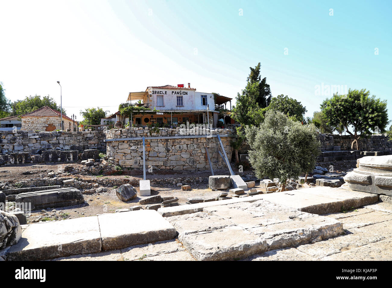 Tempel des Apollo, Didim, Türkei ruiniert Stockfoto