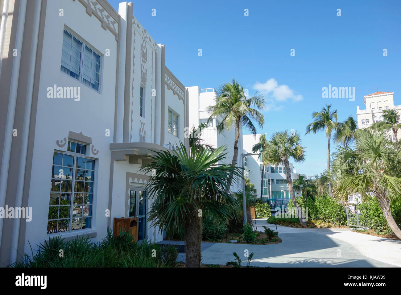 Washington Park Hotel, South Beach, Miami, USA. Stockfoto