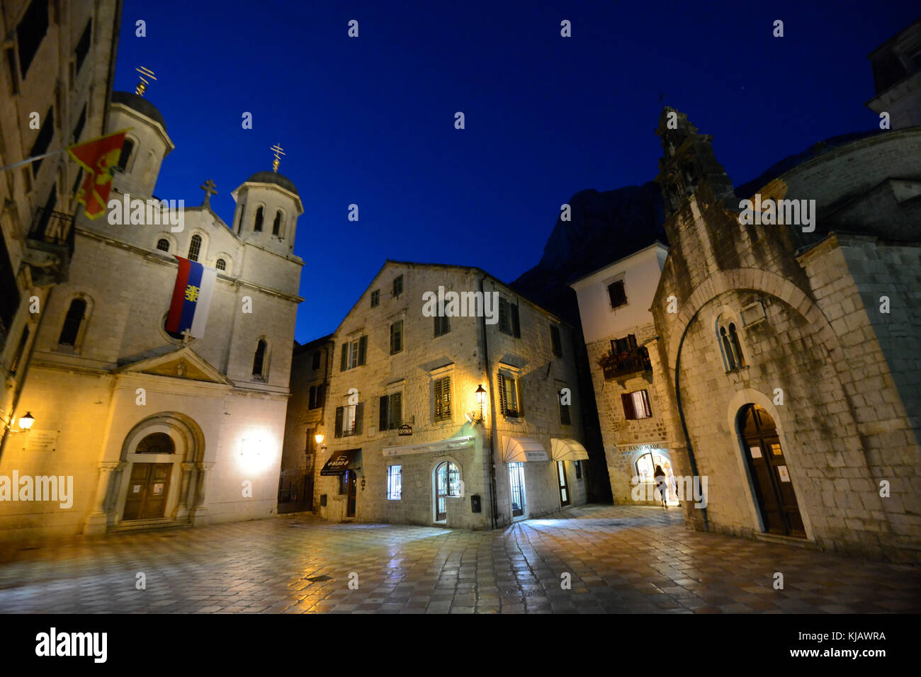 St. Nicholas Kirche, Kotor, Montenegro Stockfoto