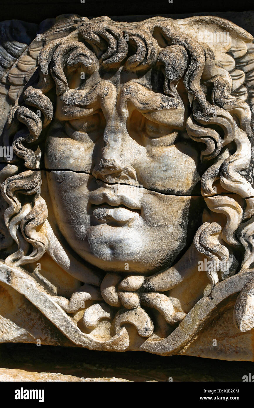 Tempel des Apollo, Didim, Türkei ruiniert Stockfoto