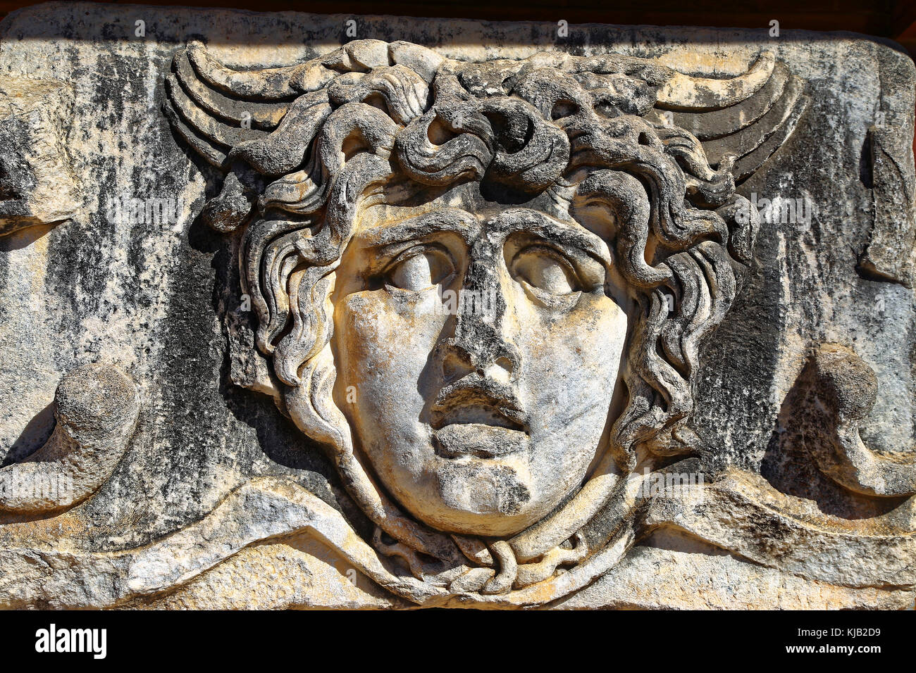 Tempel des Apollo, Didim, Türkei ruiniert Stockfoto