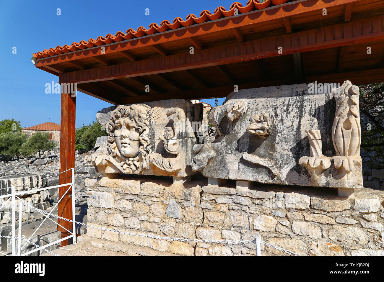 Tempel des Apollo, Didim, Türkei ruiniert Stockfoto