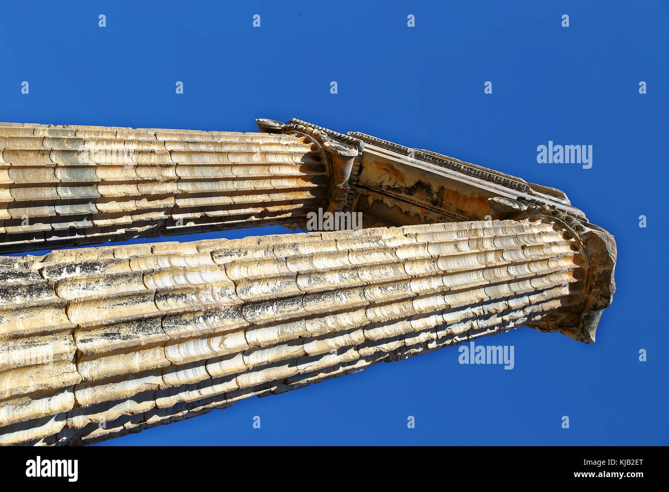 Tempel des Apollo, Didim, Türkei ruiniert Stockfoto