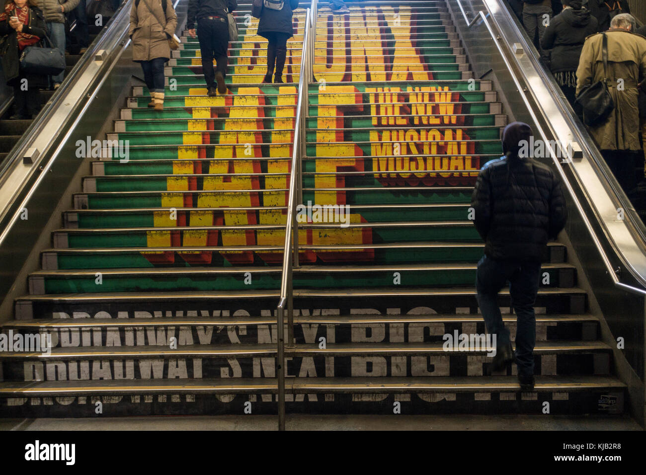 Die Penn Station NEW YORK CITY Stockfoto