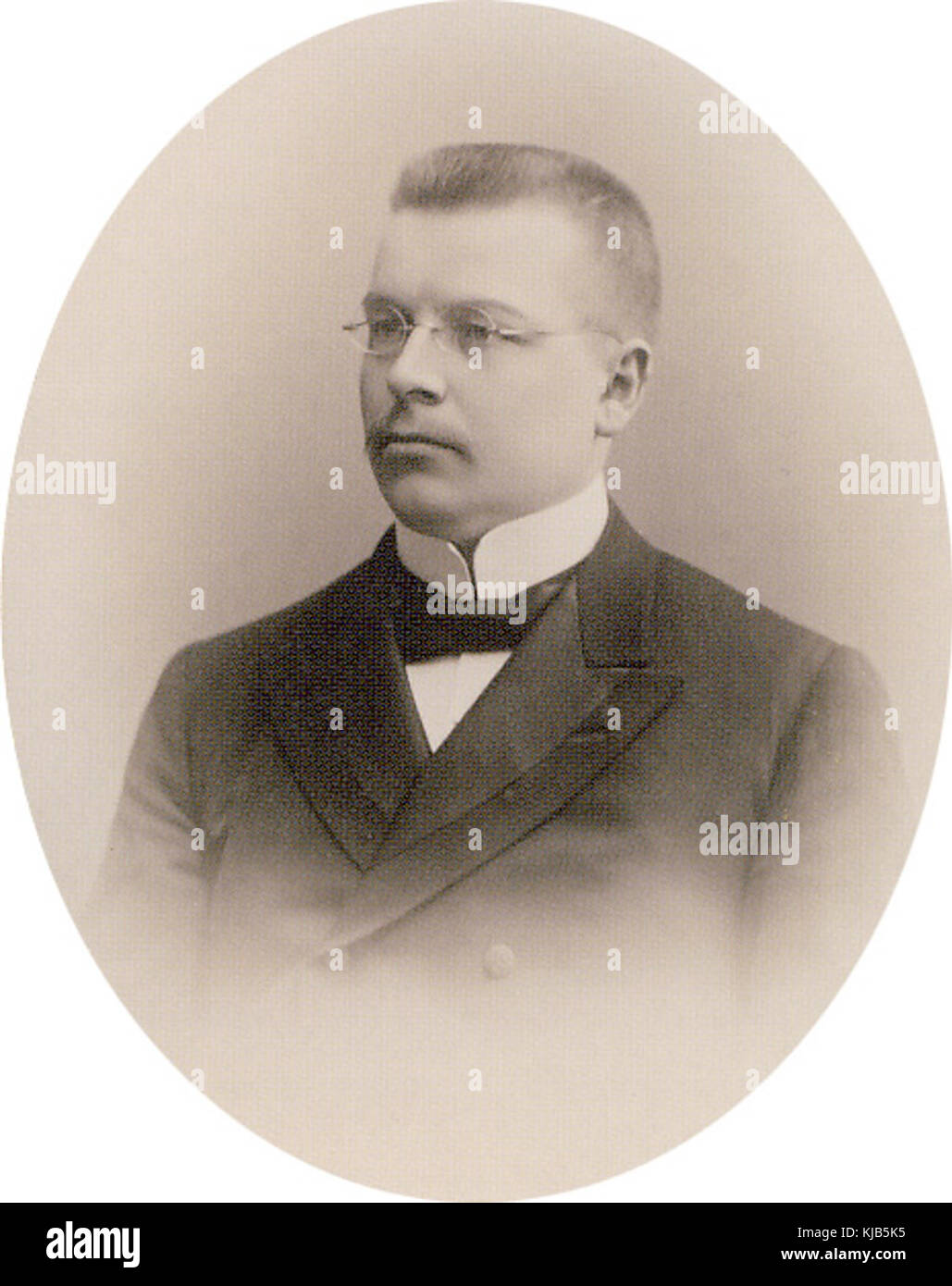 Juho Kusti Paasikivi 1904 Stockfoto