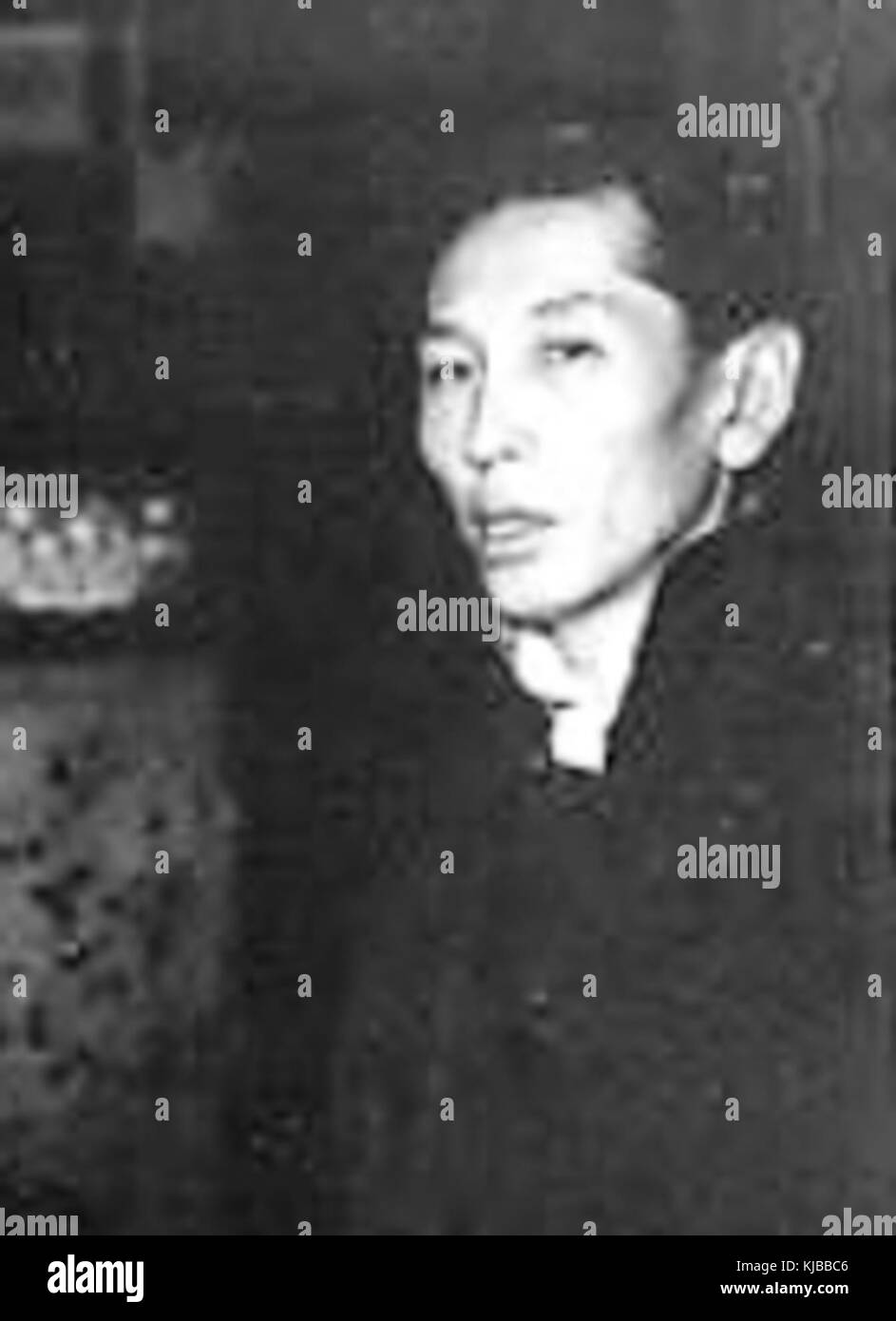 Ngapoi Ngawang Jigme war ein prominenter tibetischer politischer Führer und Militärfigur, der für seine Rolle in der Geschichte Tibets bekannt war, insbesondere in der Mitte des 20. Jahrhunderts. Seine Beiträge zur tibetischen Regierungsführung und zum Widerstand sind bedeutend. Stockfoto