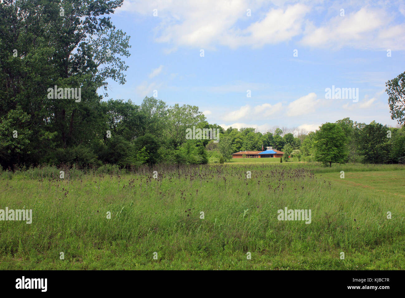 Gfp ohio Alum Creek State Park auf die Besucher suchen Center Stockfoto