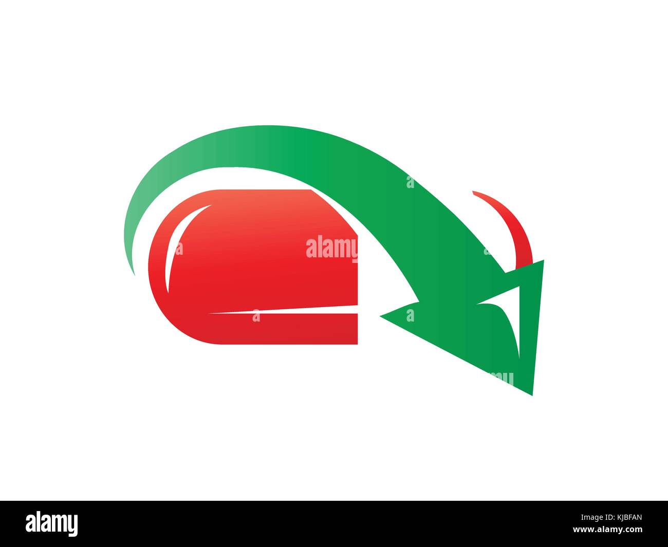 Verringerung der Pille Symbol benutzen, wodurch opioid Symbol, Pille mit Pfeil auf weißem Hintergrund. Stock Vektor