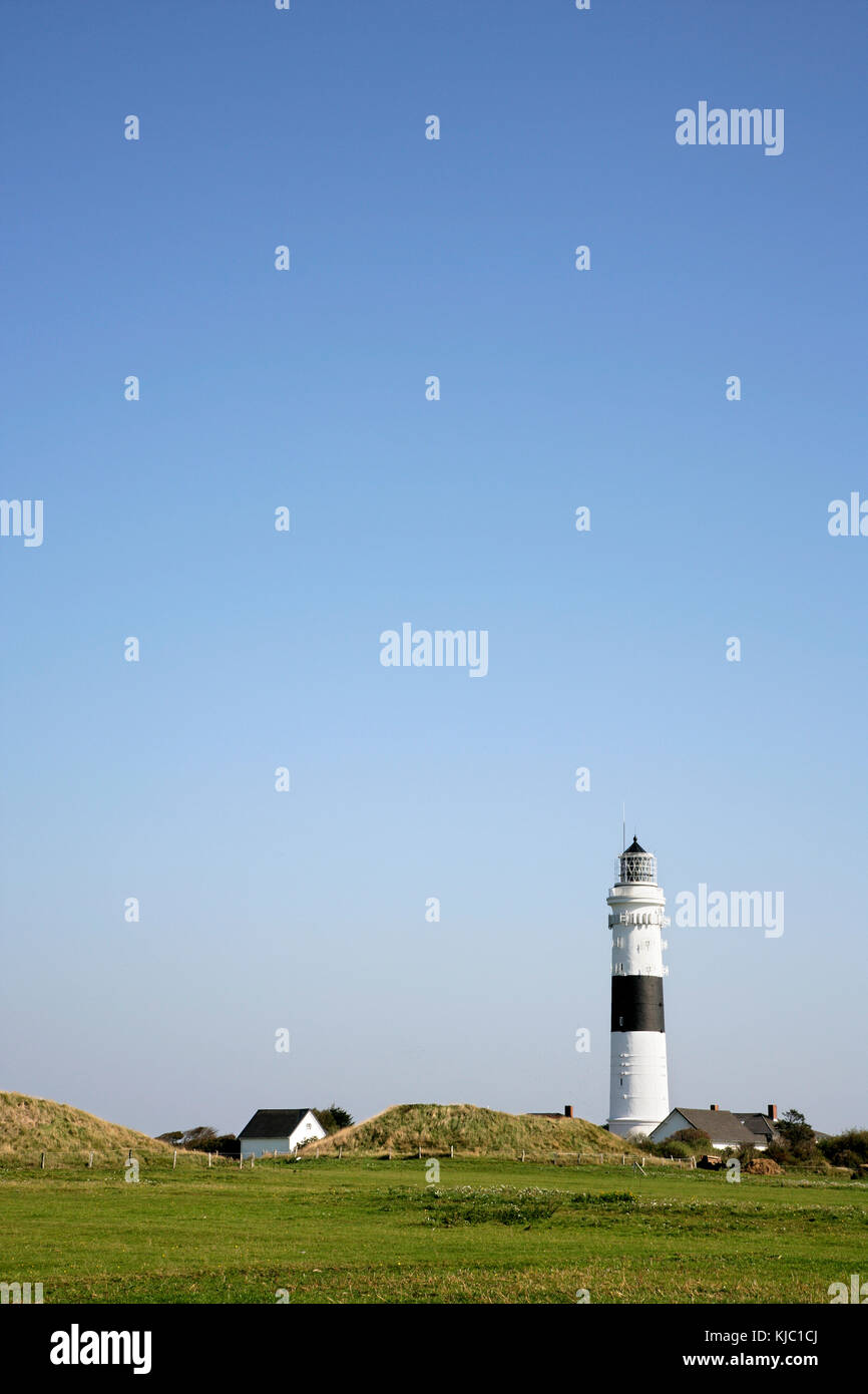 Leuchtturm, Kampen, Sylt, Deutschland Stockfoto