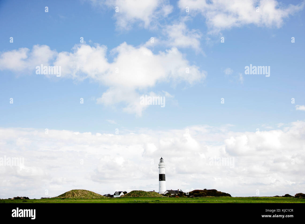 Leuchtturm, Kampen, Sylt, Deutschland Stockfoto