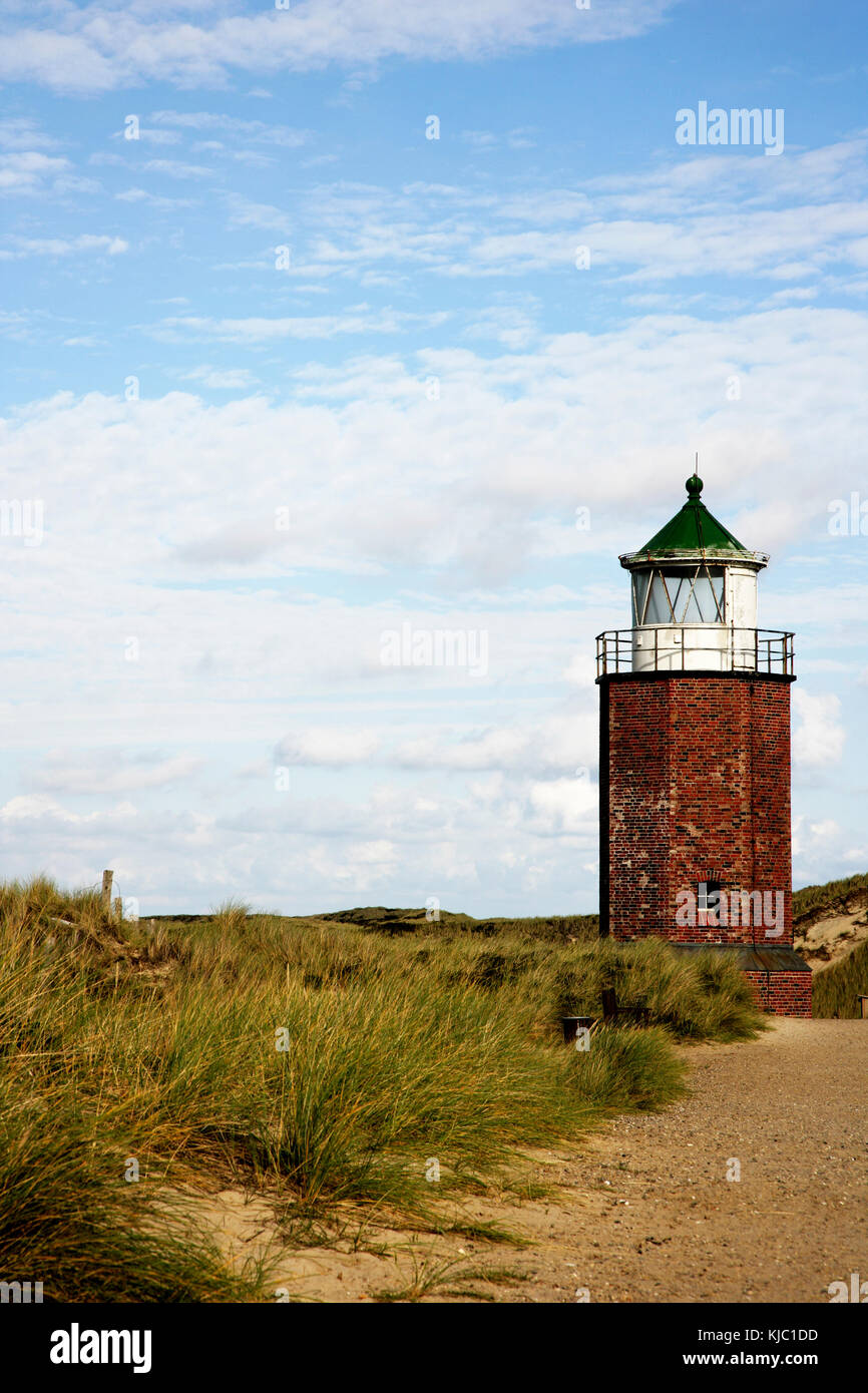 Leuchtturm, Sylt, Deutschland Stockfoto