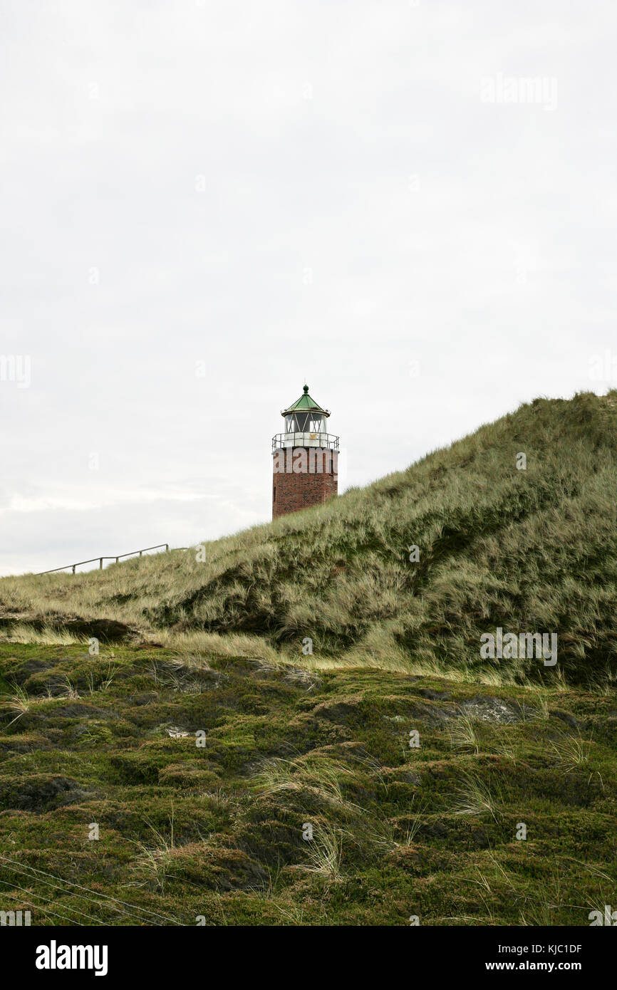 Leuchtturm, Sylt, Deutschland Stockfoto
