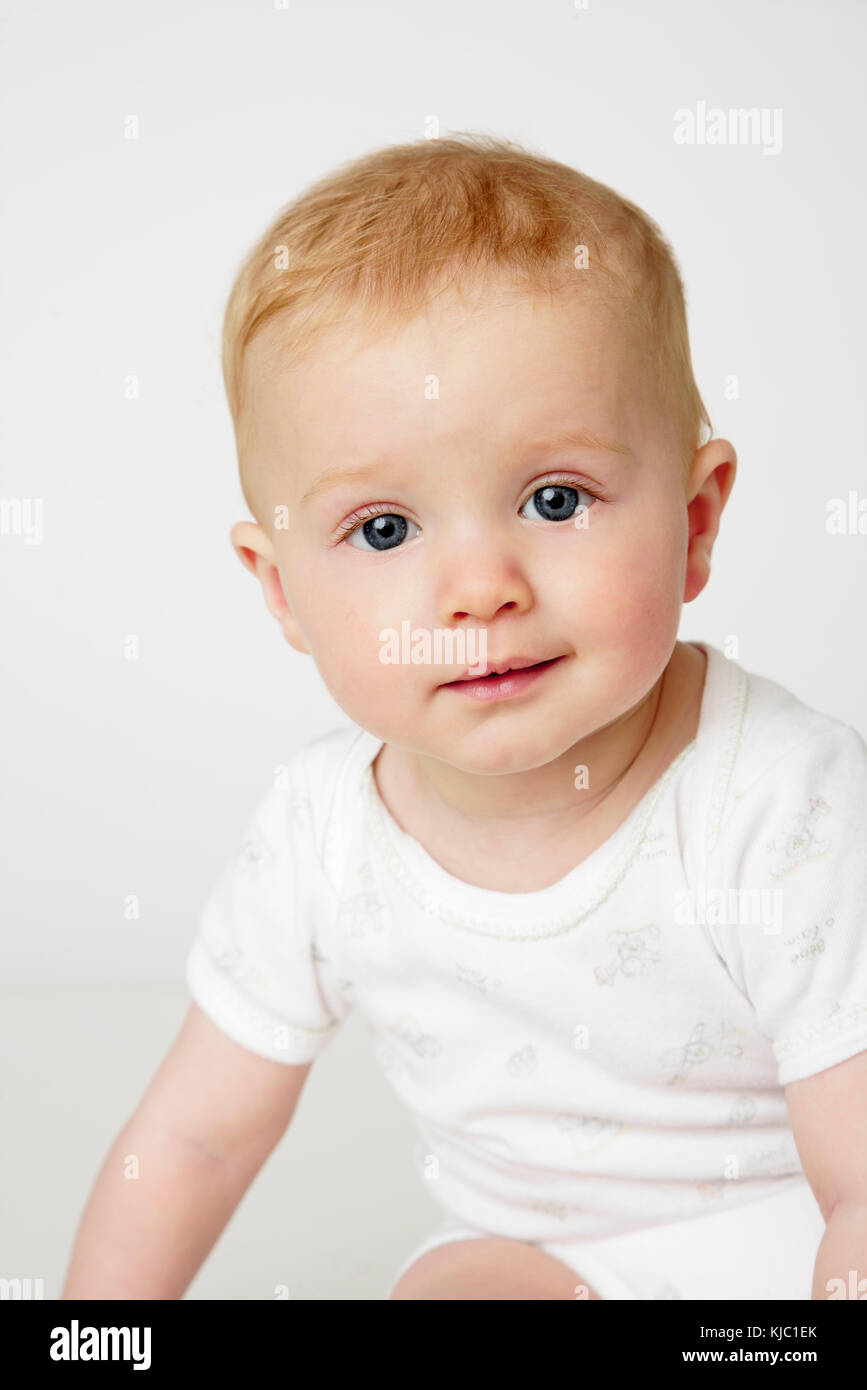 Porträt von Baby Stockfoto