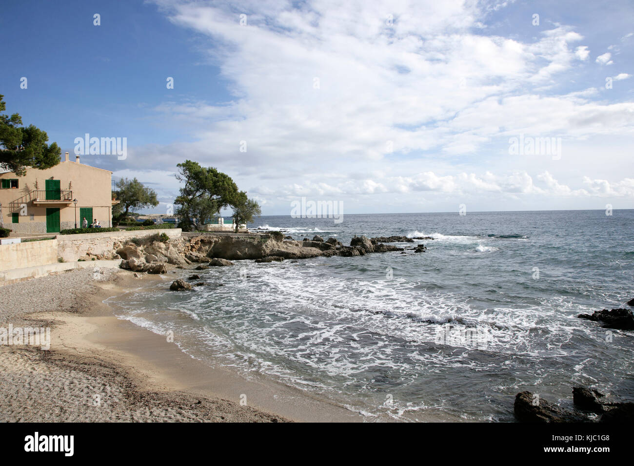 Cala Ratjada, Mallorca, Spanien Stockfoto