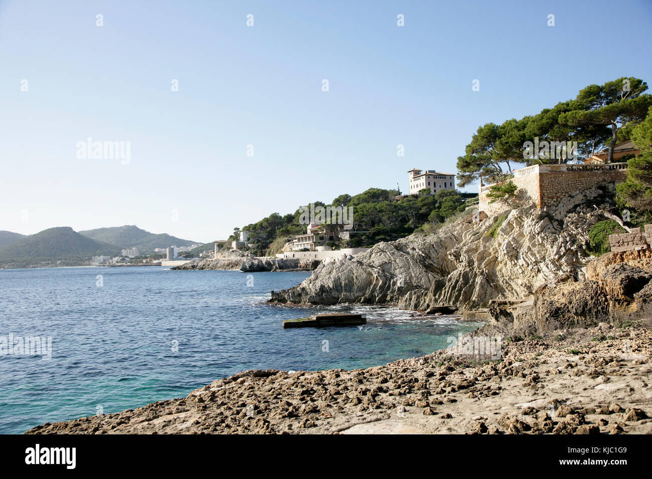 Cala Ratjada, Mallorca, Spanien Stockfoto