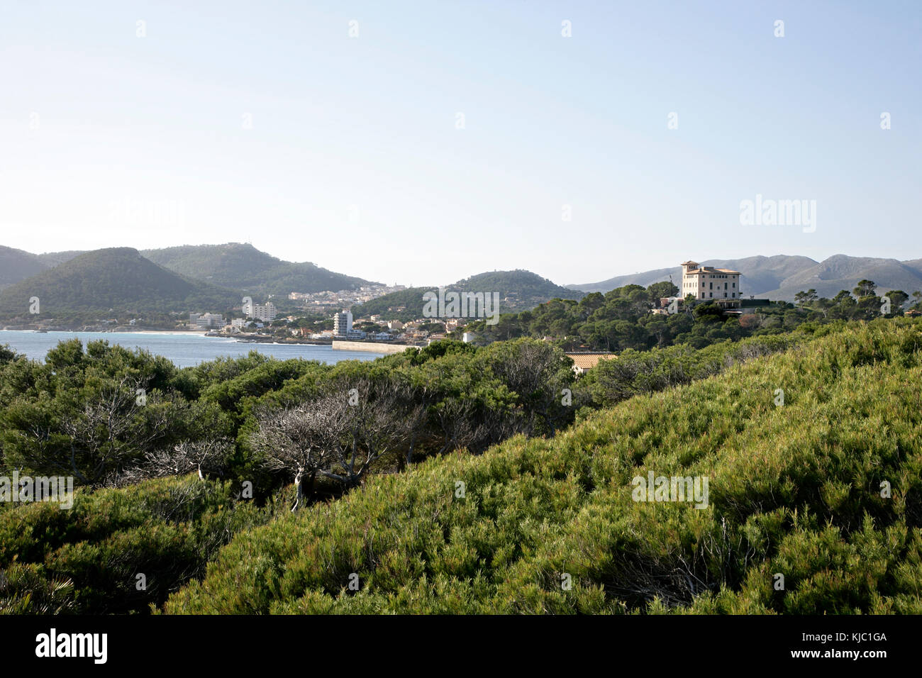 Übersicht, Mallorca, Spanien Stockfoto