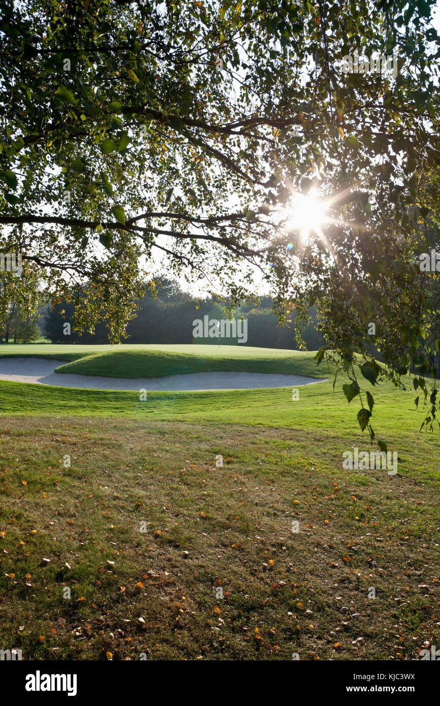 Golfplatz Stockfoto