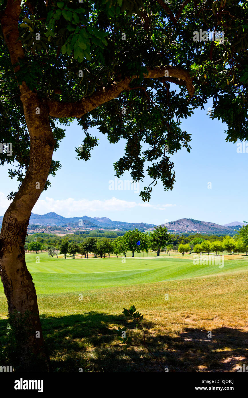 Golfplatz, Son Servera, Mallorca, Balearen Stockfoto