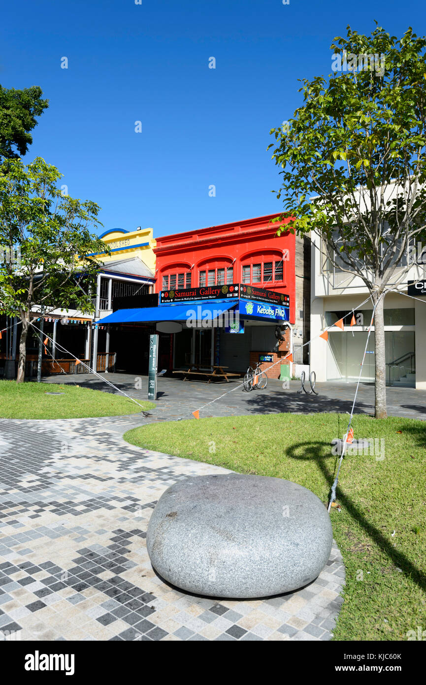 Die Samurai Galerie im Schilde Street, Cairns, Far North Queensland, FNQ, QLD, Australien Stockfoto