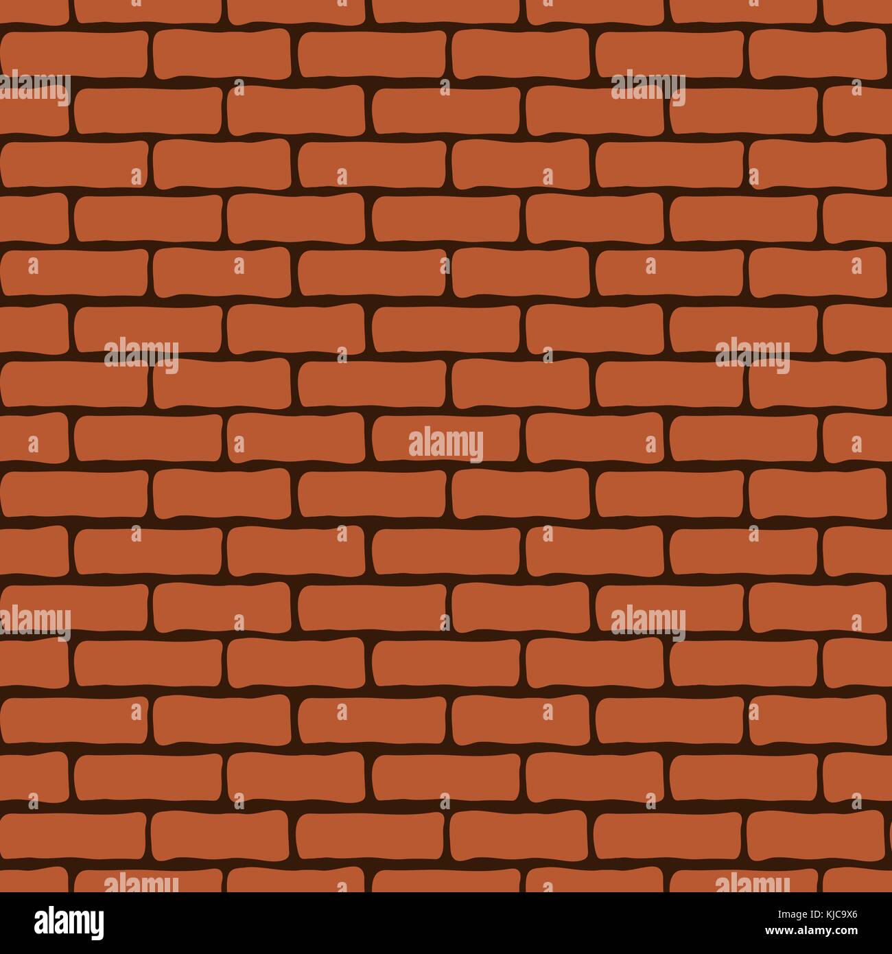 Brick Wall nahtlose Muster, vector Hintergrund. Mauerwerk unendlich wiederholbar. Für wallpaper Design, Stoff, Wrapper Stock Vektor