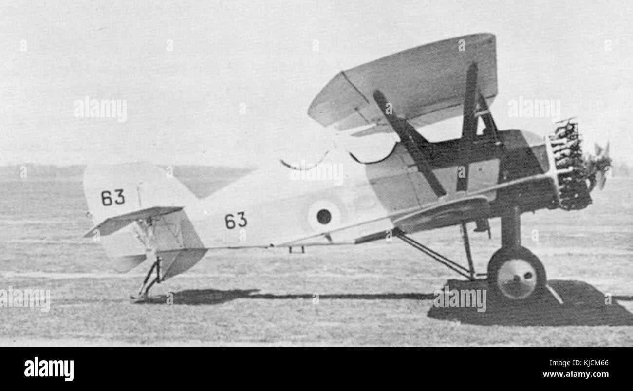 AW Siskin 2-sitzer Trainer Stockfoto