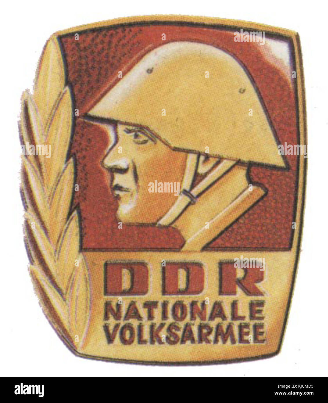 Bestenabzeichen NVA 1964 Stockfoto