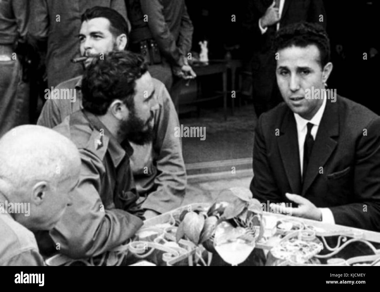 Ben Bella a la Havane Kuba Stockfoto
