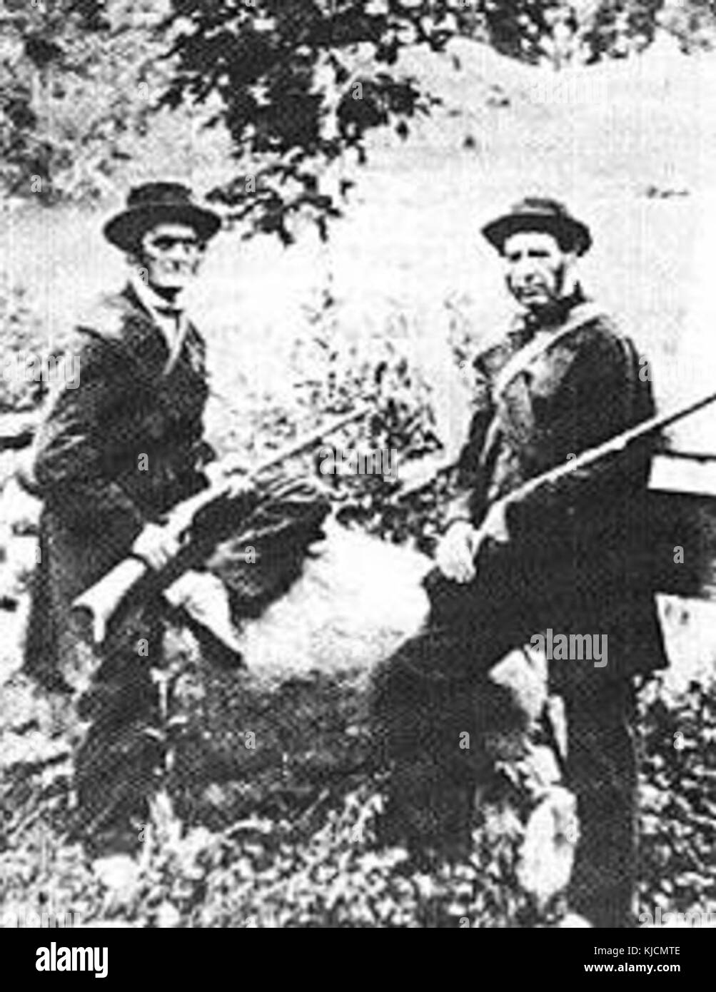 Kanadische Homeguard während 1870 Fenian Raid Stockfoto