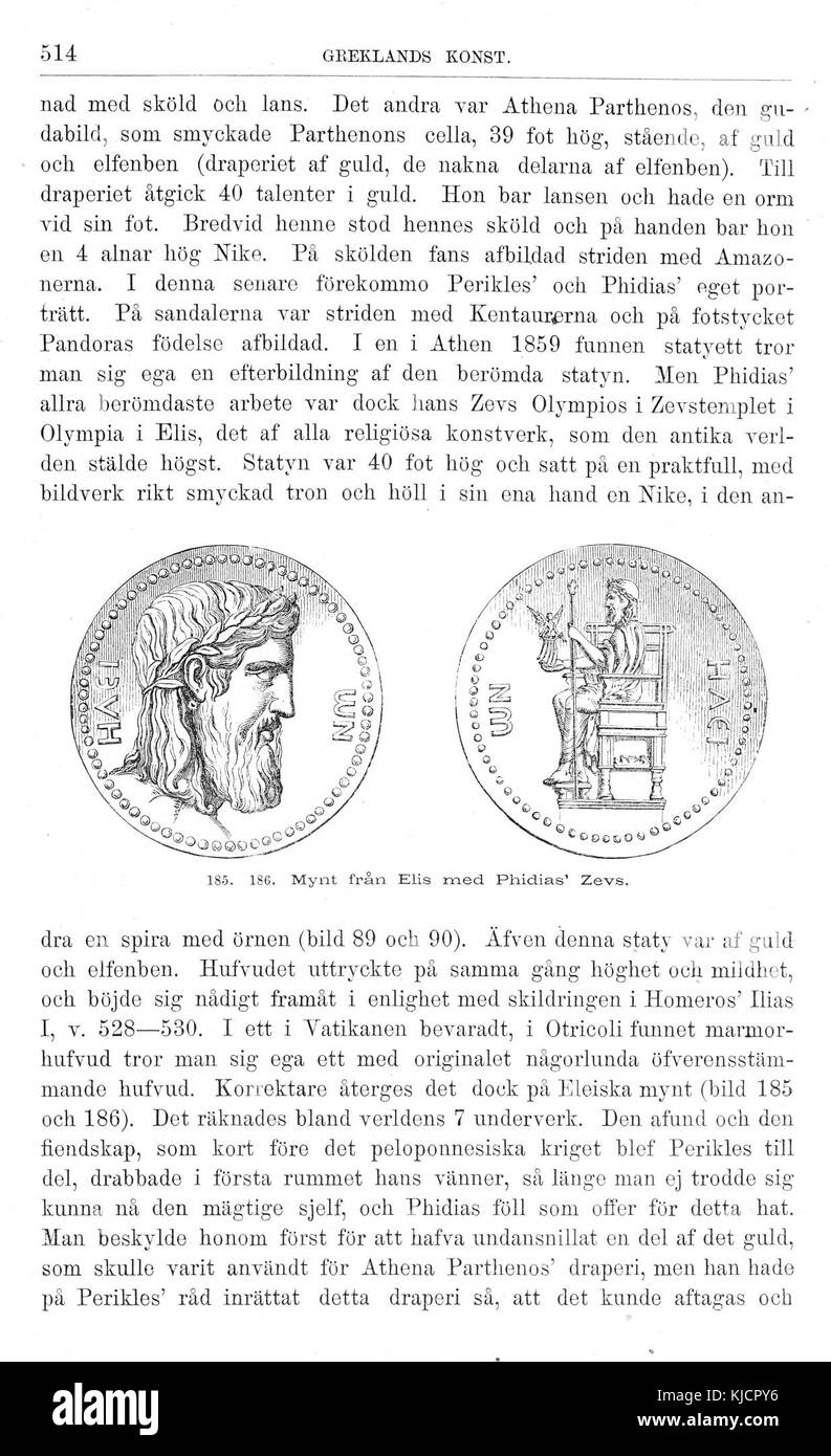 „Illustrerad Verldshistoria“, Band I, ist ein illustriertes Weltgeschichtenbuch auf Schwedisch, das globale historische Ereignisse und Figuren behandelt und wichtige Momente der Menschheitsgeschichte hervorhebt. Stockfoto