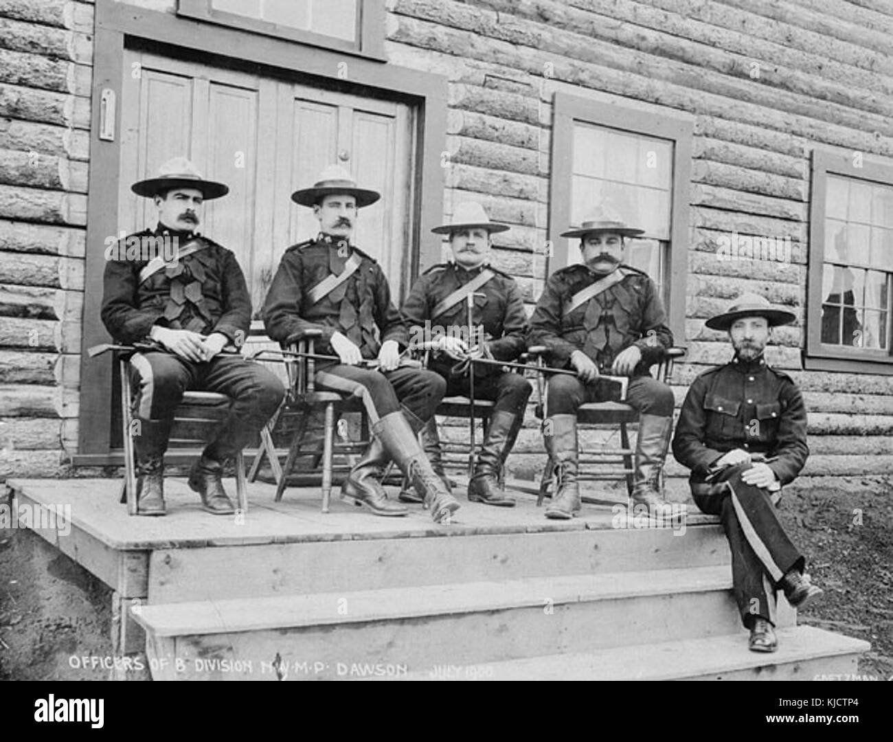 1900 Nwmp Stockfoto