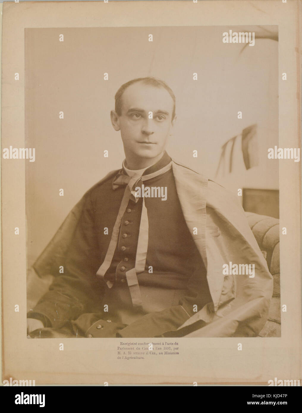 Mgr Merry Del Val Päpstlichen Delegaten (HS 85 10 9144) Stockfoto