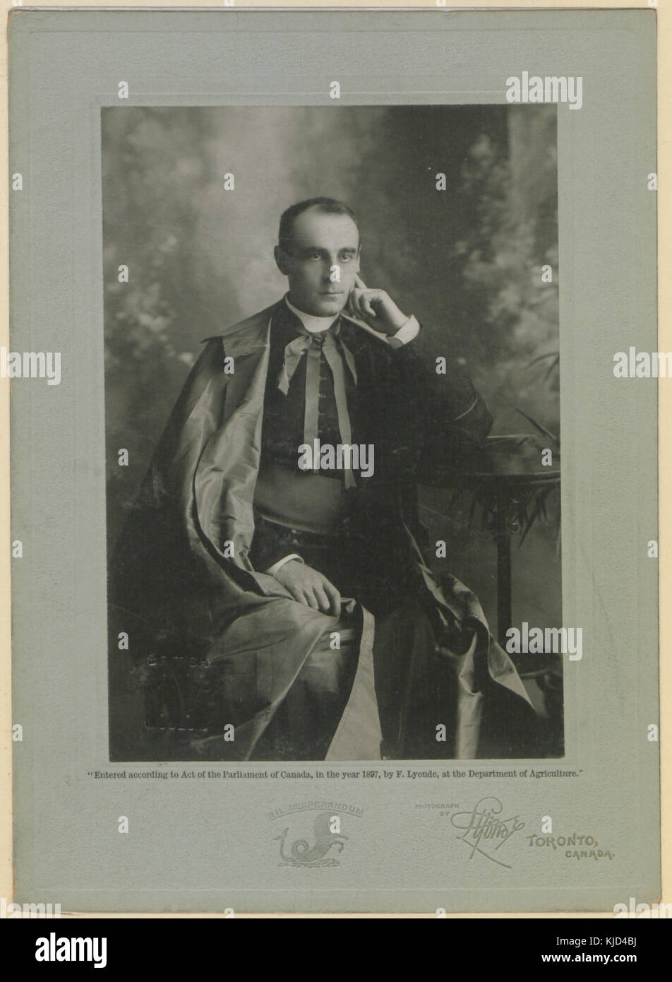 Mgr Merry Del Val, Päpstlicher Delegat Foto D (HS 85 10 9257) Stockfoto