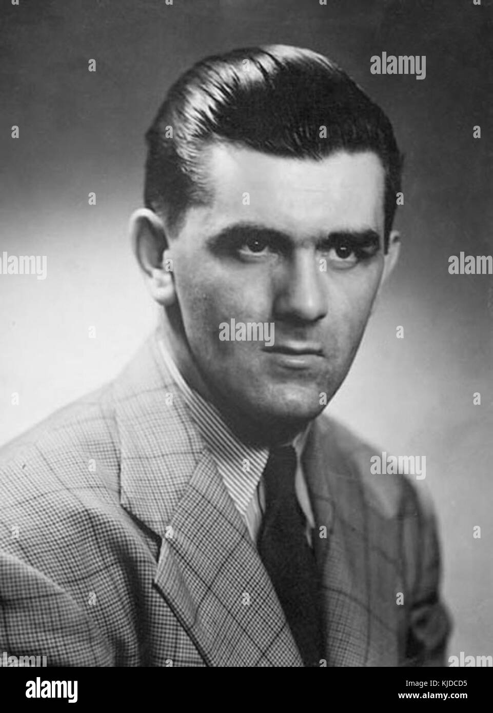 Maurice Richard Profil Stockfoto