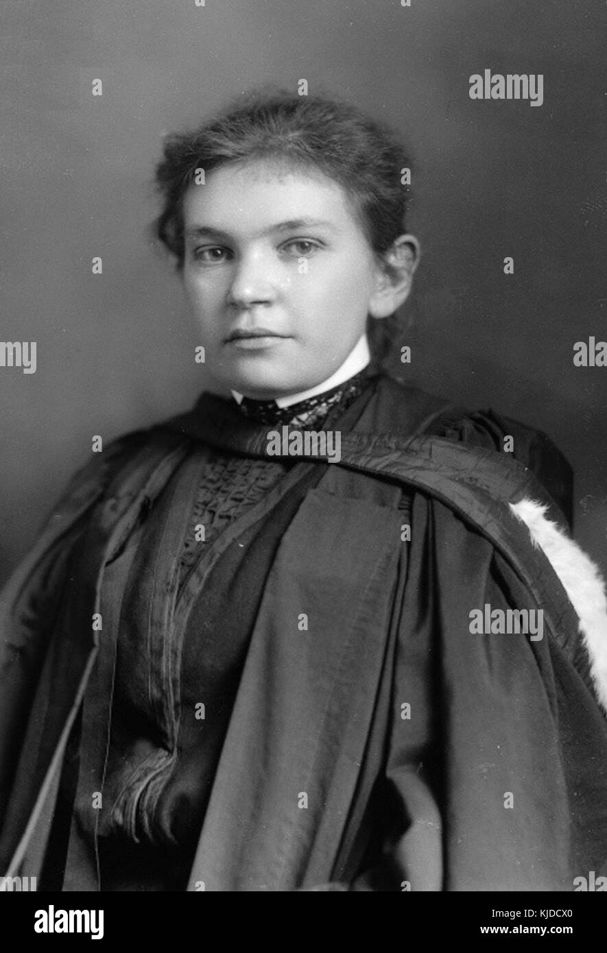 Maude Abbott war eine kanadische Ärztin und Medizinhistorikerin, die für ihre Arbeit über angeborene Herzerkrankungen bekannt war. Sie trug maßgeblich zum Bereich der Pathologie bei und ist für ihre Fürsprache in der medizinischen Ausbildung anerkannt. Stockfoto