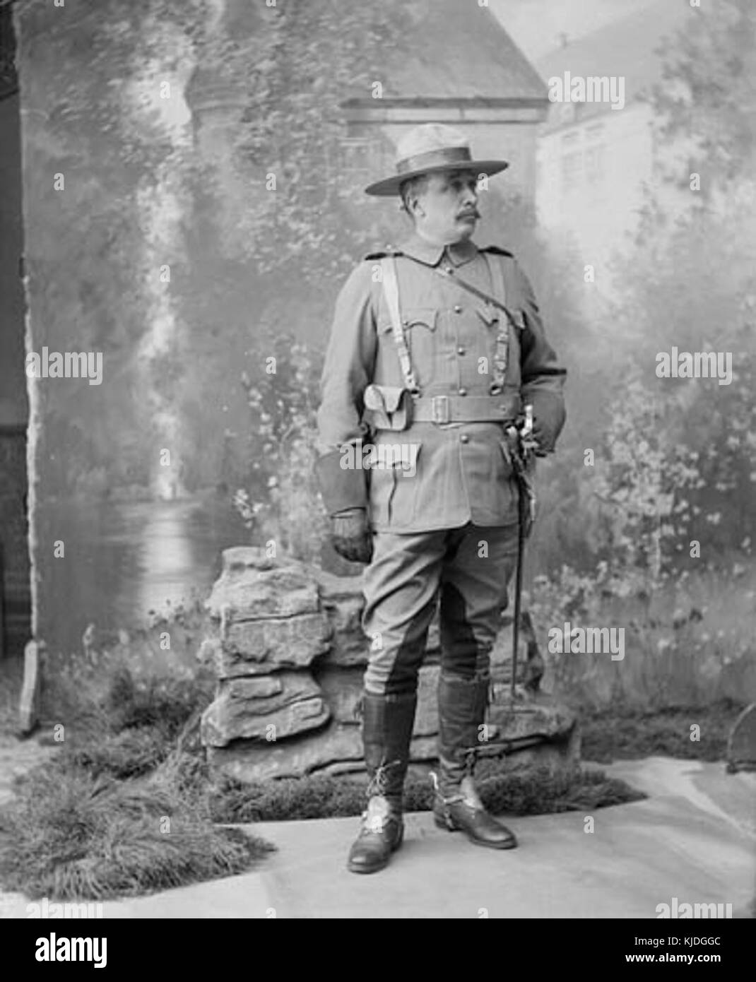 Samuel Benfield Steele Stockfoto