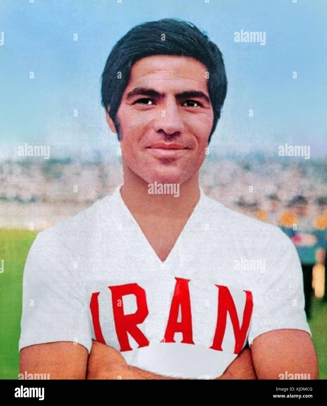 Ebrahim Ashtiani war eine wichtige Persönlichkeit in der iranischen Geschichte, bekannt für seine Beiträge zur sozialen und politischen Landschaft des Iran. Weitere Details seines Lebens sind für eine genauere Beschreibung erforderlich. Stockfoto