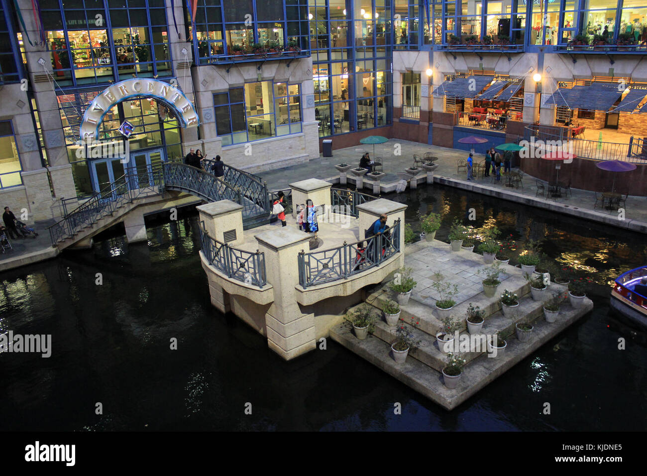 Gfp Texas San Antonio Einkaufszentrum Plaza center Stockfoto
