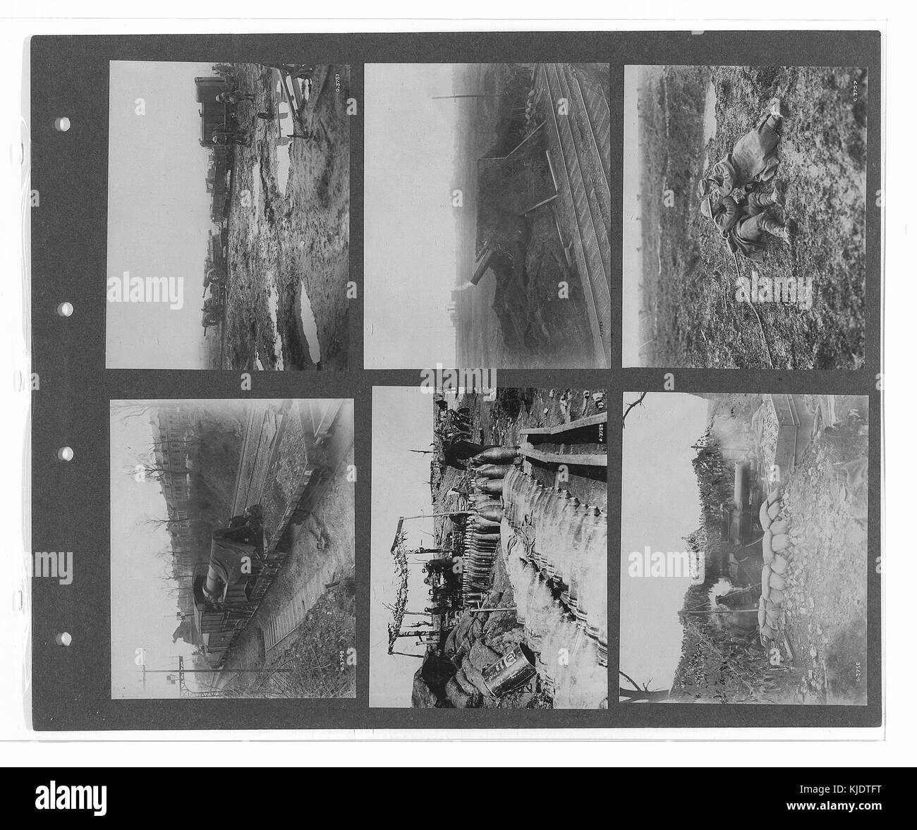 Dieses Foto ist Teil der Canadian Official war Photos Sammlung, die Kanadas Beteiligung am Ersten Weltkrieg dokumentiert. Das Bild bietet eine historische visuelle Aufzeichnung von Kriegsgeschehnissen und Militärpersonal. Stockfoto