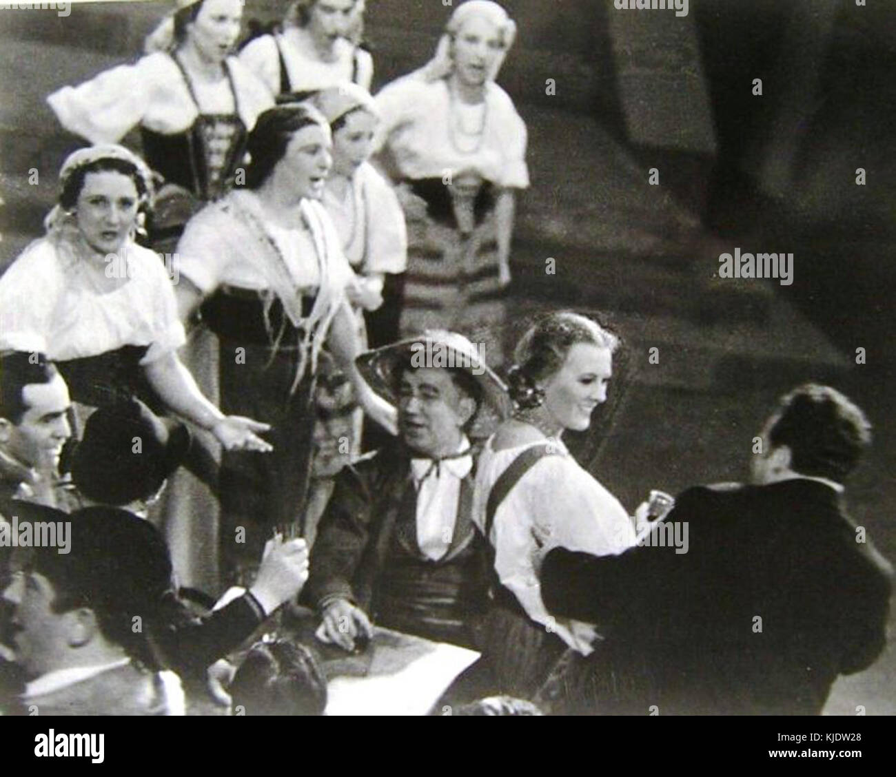 Ilona Massey Staats Oper Stockfoto