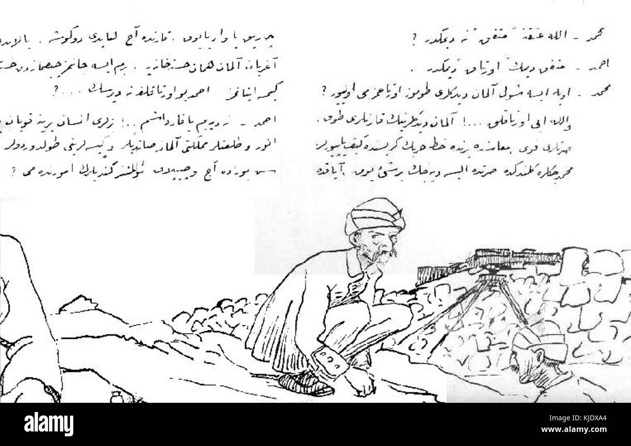 Türkische WK I Stockfoto